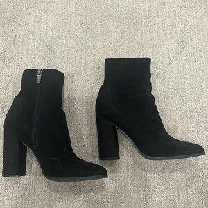 Marc Fisher block heeled boots
